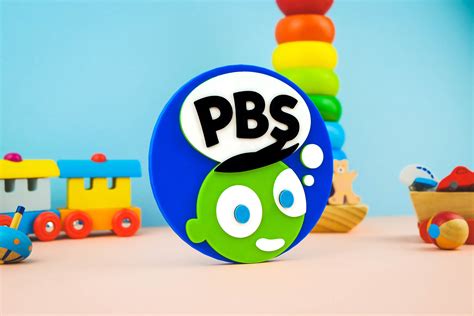 Del PBS Kids Dash Dot 3D Printed Logo Pretend Play Kids Toy - Etsy