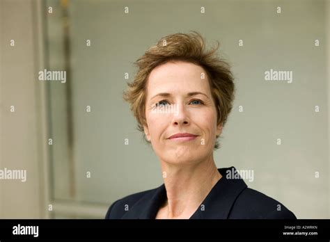 Mature Woman Smiling Portrait Stock Photo Alamy