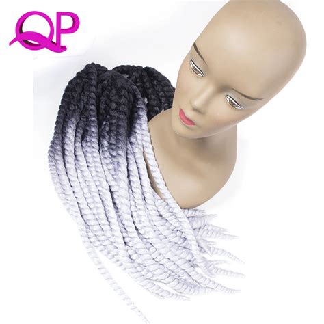 Qp Hair Strands Inch Ombre Jumpy Wand Curl Crochet Braids Roots