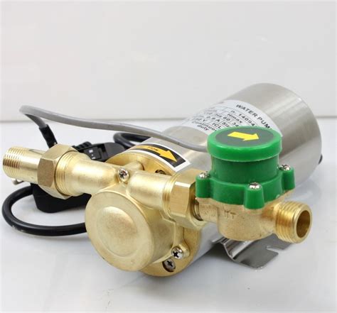 Self Priming Automatic Shower Washing Machine Water Booster Pump ...