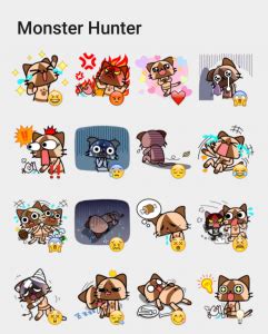 Monster Hunter sticker set | Stickers