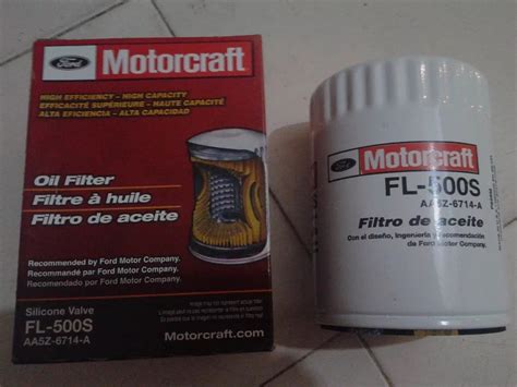 Filtro De Aceite Fl 500s Explorer 2013 Motorcraft Original MercadoLibre