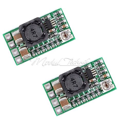 5PCS Mini Buck Converter DC DC 12 24V To 5V 3A Adjustable Step Down