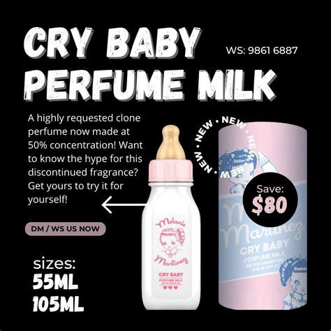 PREMIUM LINE MELANIE MARTINEZ CRY BABY PERFUME MILK Inspired Version