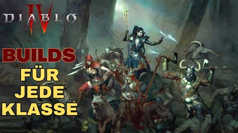 2 LEVELING und ENDGAME BUIlDS für JEDE KLASSE Diablo 4 YouTube