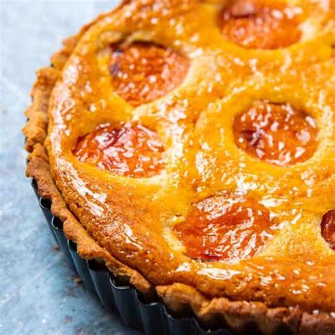 Apricot Tart A Delicious Homemade Apricot Tart Recipe With Fresh