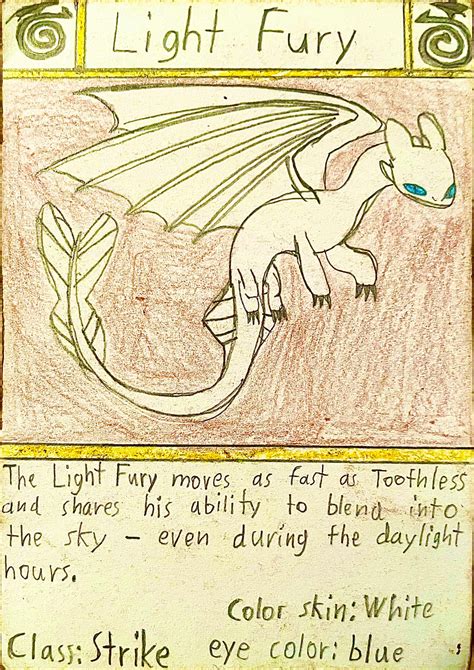 How To Train Your Dragon: Light Fury by AcroSauroTaurus on DeviantArt