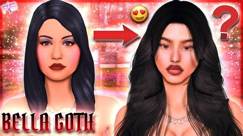 Sims 4 Bella Goth Makeover