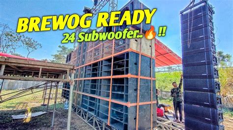 Tampilan Sangar Brewog Ready Subwoofer Di Pakis Malang Siap Pargoy