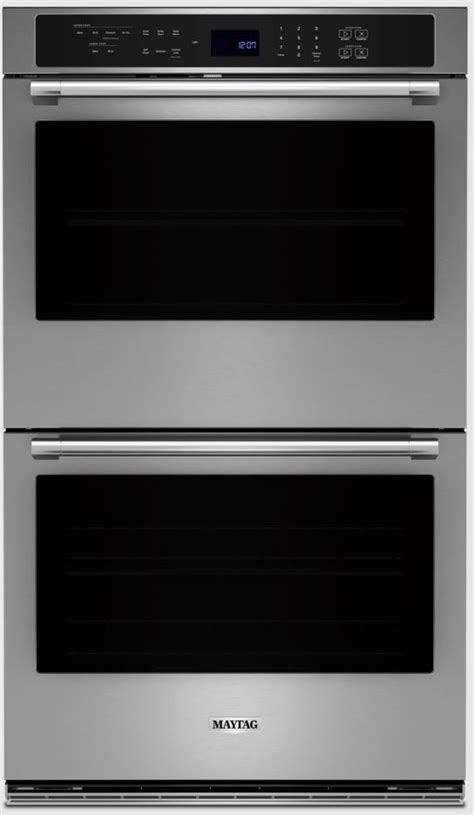 Maytag® 30 Fingerprint Resistant Stainless Steel Double Electric Wall Oven With Air Fryer