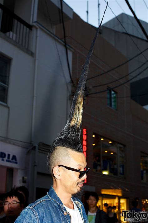 Avantgarde Harajuku Director W Worlds Tallest Mohawk Tokyo Fashion