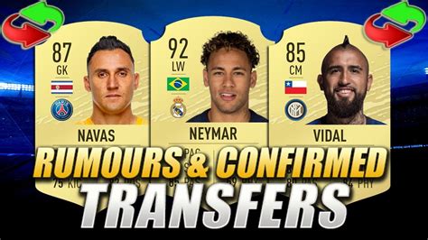 FIFA 20 CONFIRMED SUMMER TRANSFERS RUMOURS W Neymar Keylor