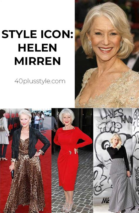 Style icon Helen Mirren - Possibly the best dresses women over 40!