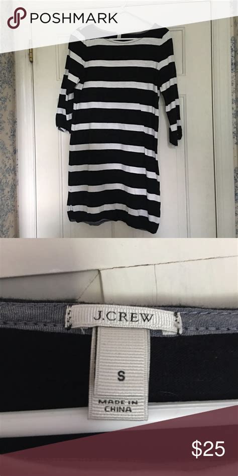 J Crew Stripes Long Sleeve Dress Size S Striped Long Sleeve Long