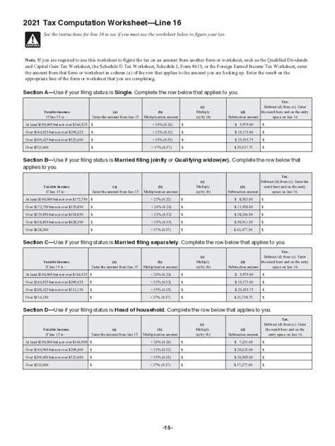 IRS 1040 Tax Table DSA Fill And Sign Printable Template Online US