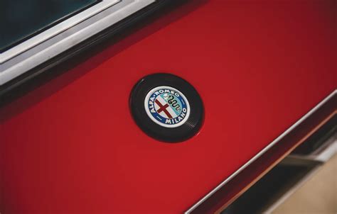 Wallpaper Alfa Romeo, logo, 1972, Montreal, badge, Alfa Romeo Montreal ...