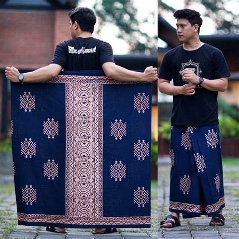 Jual Sarung Batik Santri Termurah Motif Kang Santri Shopee Indonesia