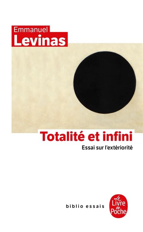 Totalit Et Infini Hachette Fr