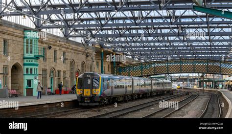 British Rail Class 350 Desiro Electric Multiple Unit Train At Carlisle