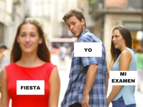 Meme Del Novio Distraído Actitudfem