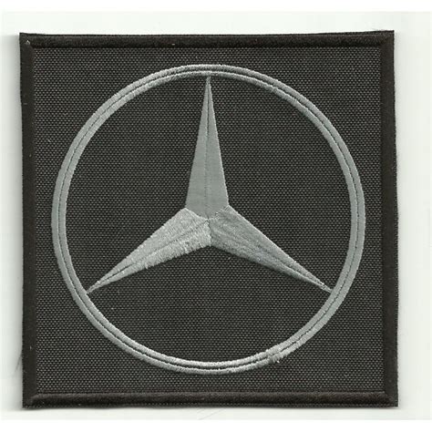 Patch Embroidery LOGO MERCEDES BENZ 4cm X 4cm Los Parches