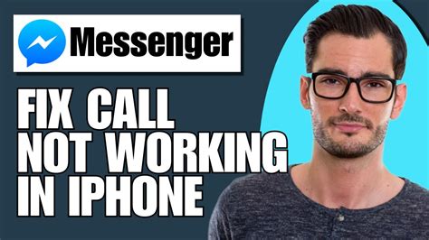 How To Fix Messenger Call Not Working In Iphone Simple Youtube