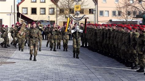 Gel Bnis Von Rekruten Der Bundeswehr In Ha Furt Kompanie