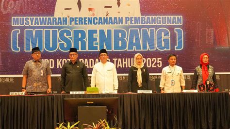 Musrenbang RKPD Kota Padang 2025 Fokus Peningkatan Infrastruktur