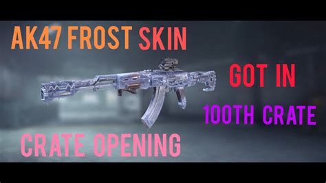 Epic Ak47 Frostbrand Crates Opening And Gameplay Call Of Duty Mobile