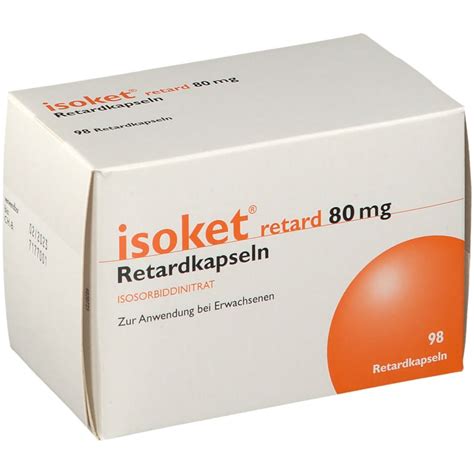 Isoket Retard 80 Mg 98 St Mit Dem E Rezept Kaufen Shop Apotheke