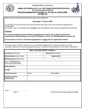 Ausf Llbar Online Orientation Talkgerman Application Form Doc Fax