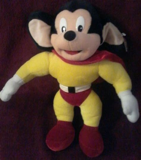 Mighty Mouse Stuffed Plush Toy Nwt Terrytoons H2 Plush Ebay Pinterest Toys Plush And Mice