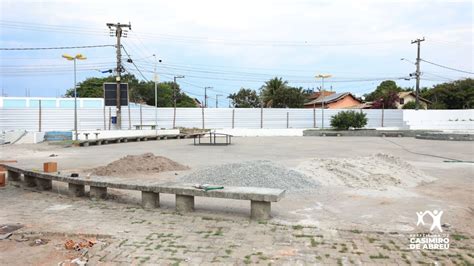 Prefeitura Inicia Reforma Da Pra A Do Bairro Santa Irene Prefeitura