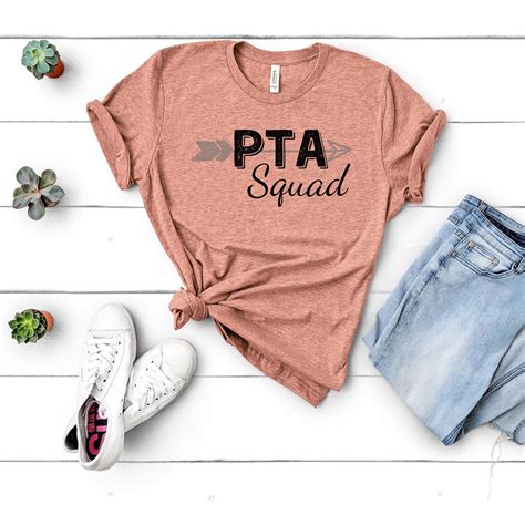 Pta Shirt Pta Sqaud Shirt School Pta Board Pta Mom Shirt Etsy