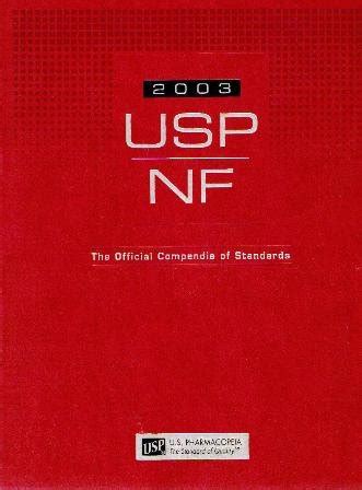 United States Pharmacopeia National Formulary Usp Nf United