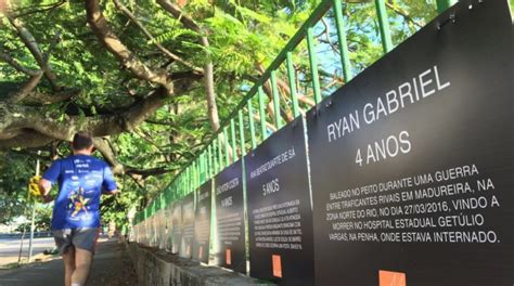 Cbn Rio De Janeiro Ong Rio De Paz Faz Protesto Contra Mortes De