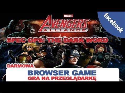 Facebook Avengers Alliance The Dark Word Gra Na Przegladarke