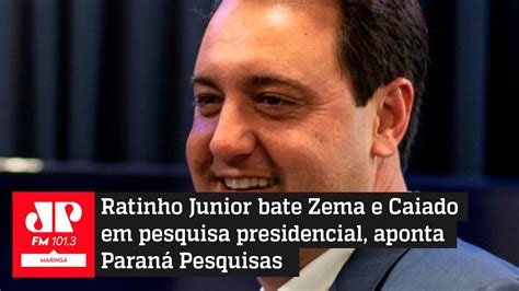 Ratinho Junior Bate Zema E Caiado Em Pesquisa Presidencial Aponta