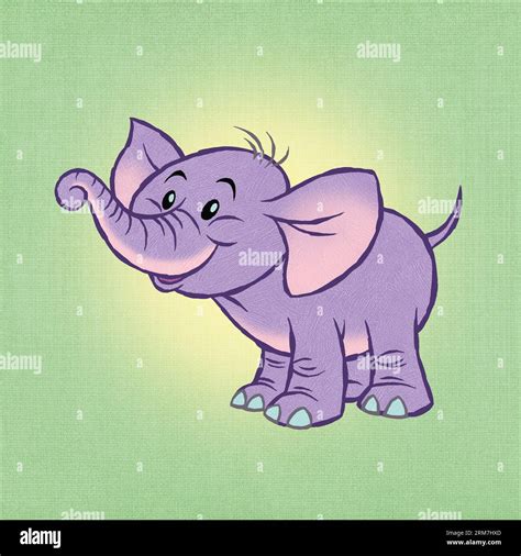 Personaje De Dibujos Animados De Elefante Fotograf As E Im Genes De