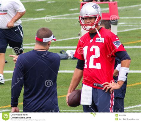 Tom Brady and Josh McDaniels, New England Patriots Editorial Stock ...