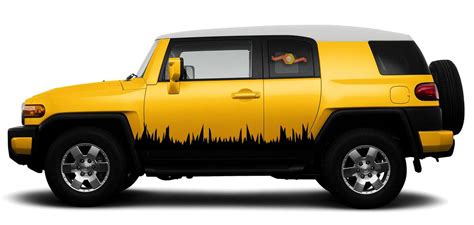 TOYOTA FJ CRUISER Grass Mountain 4Runner Decal Vinyl Side Door Graphics