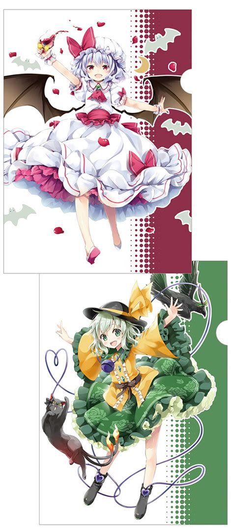 東方project クリアファイルセット レミリア＆こいし 東方project キャラクターグッズ販売のジーストア｜geestore