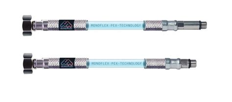 Гибкая подводка для смесителя MONOFLEX Pex 1/2" х М10 - 80см, сшитый ...