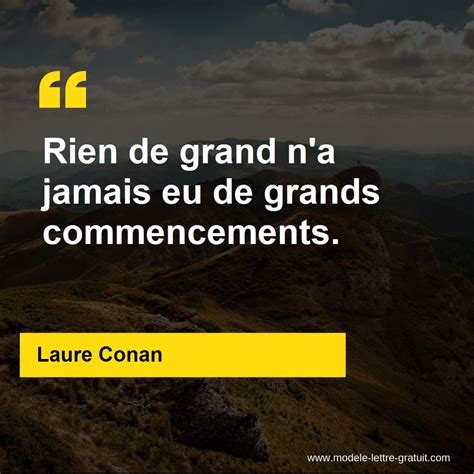 Rien De Grand N A Jamais Eu De Grands Laure Conan