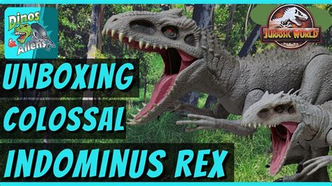 Indominus Rex Super Colosal Jurassic World Camp Cretaceous Colossal