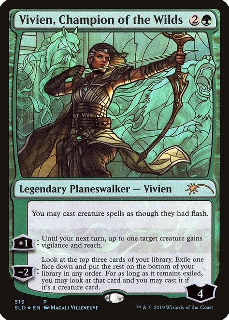 Vivien Champion Of The Wilds Printings Prices And Variations Mtg