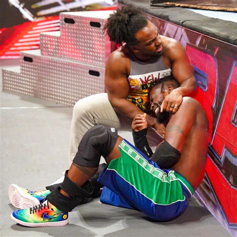 Kofi Kingston And Xavier Woods Monday Night Raw October