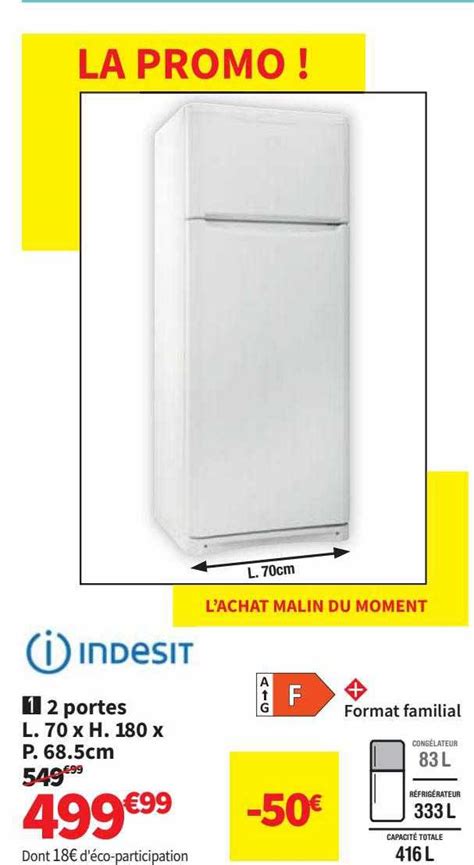 Promo 2 Portes Indesit Chez Conforama ICatalogue Fr