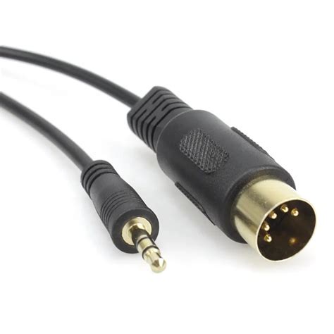 3 5mm To 5 Pin Din Midi Cable 3 5 Mm Trs Stereo Plug Male Gold Plated