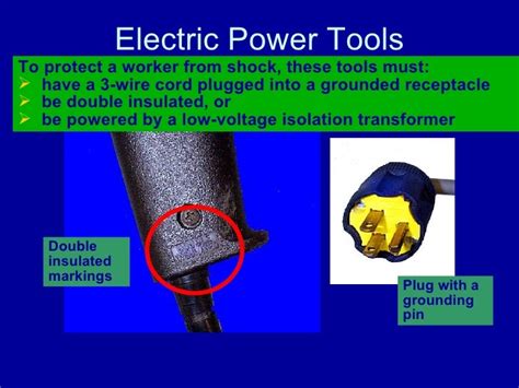 Hand And Power Tools General Safety Lecture 22